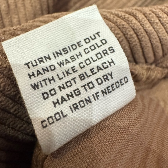 Mine Tan Corduroy Utility Jacket New Without Tags - Picture 7 of 8